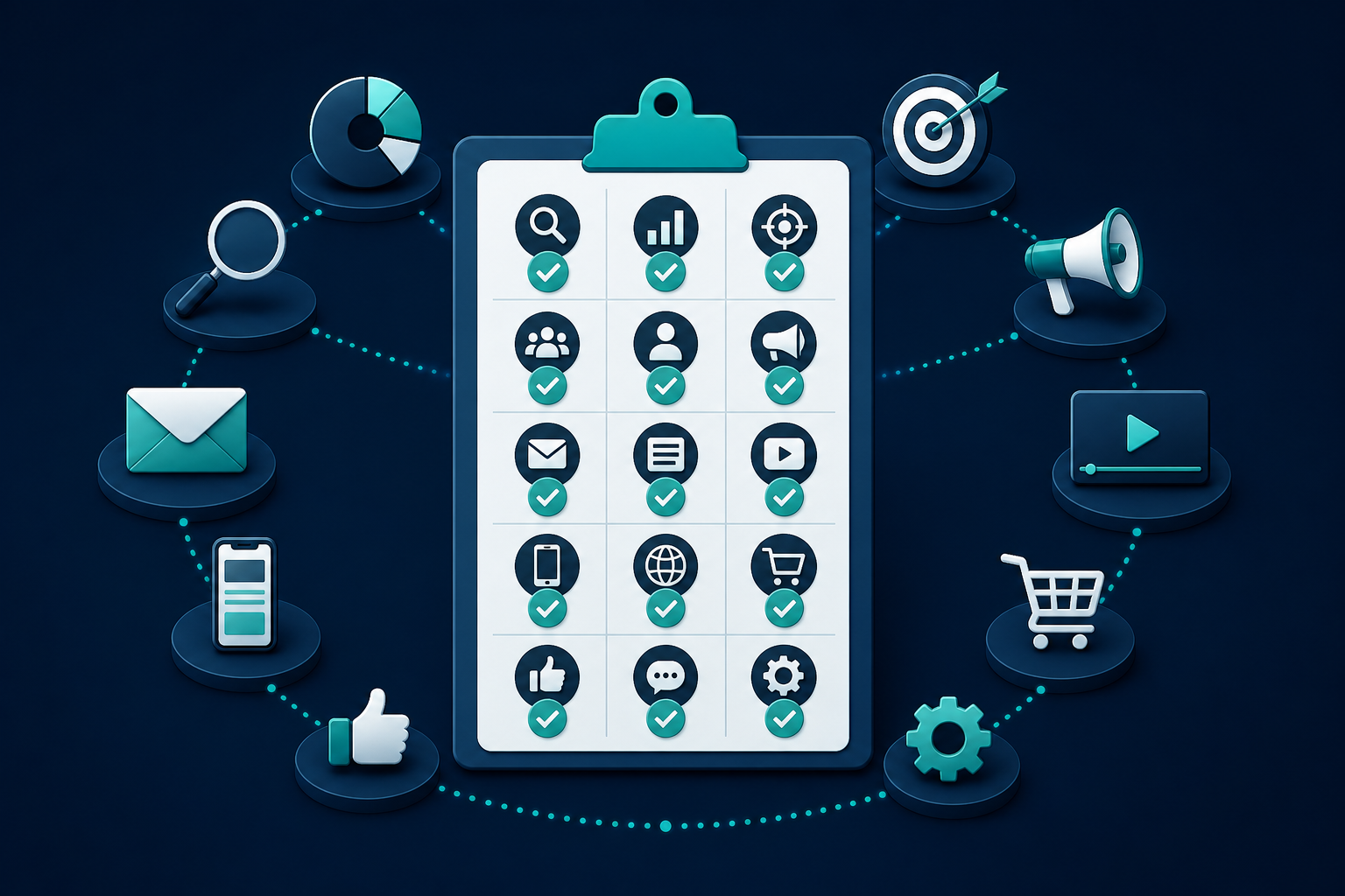 Marketing audit checklist: 15 checkpoints from measurement to channels and reporting